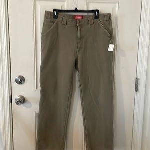 Coleman Mens carpenter pants Fleece Lined pants size 36/30 no flaws excellent